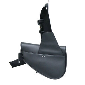 Dior Leather Saddle Bag